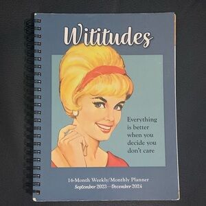 Notebook Weekly monthly planning